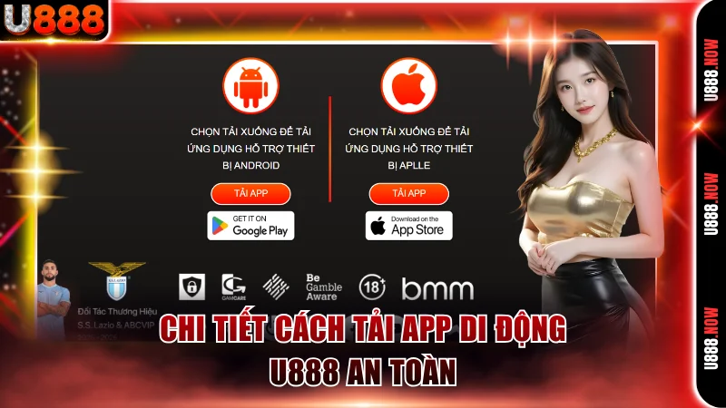 Chi tiết cách tải app di động U888 an toàn