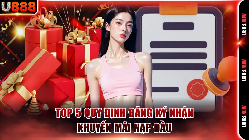 Top 5 quy định đăng ký nhận khuyến mãi nạp đầu