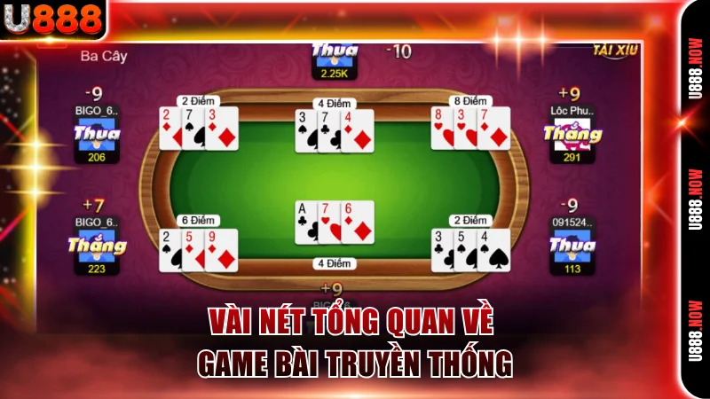 Vài nét tổng quan về game bài truyền thống